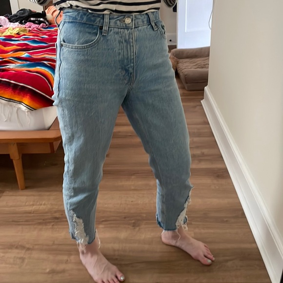 Topshop distressed mom jeans - Picture 4 of 4
